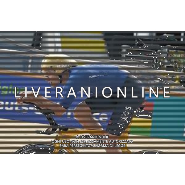 19-10-2021 Allenamento Mondiali Pista Roubaix 2021; 2021, Italia; Ganna, Filippo; Roubaix; ©SIROTTI/AGENZIA ALDO LIVERANI SAS