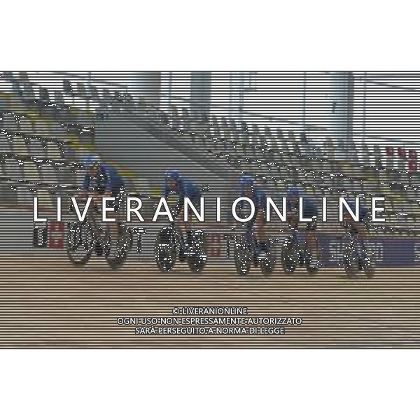 19-10-2021 Allenamento Mondiali Pista Roubaix 2021; 2021, Italia; Roubaix; ©SIROTTI/AGENZIA ALDO LIVERANI SAS
