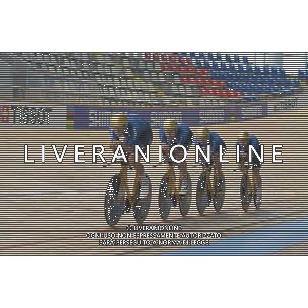 19-10-2021 Allenamento Mondiali Pista Roubaix 2021; 2021, Italia; Roubaix; ©SIROTTI/AGENZIA ALDO LIVERANI SAS