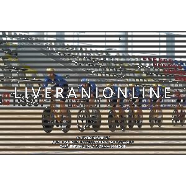 19-10-2021 Allenamento Mondiali Pista Roubaix 2021; 2021, Italia; Roubaix; ©SIROTTI/AGENZIA ALDO LIVERANI SAS