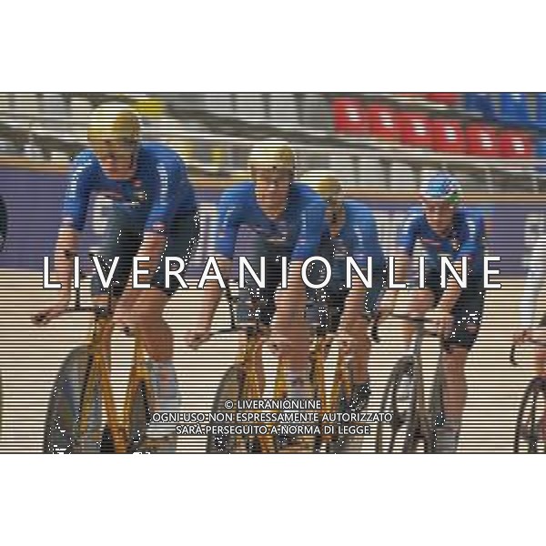 19-10-2021 Allenamento Mondiali Pista Roubaix 2021; 2021, Italia; Ganna, Filippo; Roubaix; ©SIROTTI/AGENZIA ALDO LIVERANI SAS
