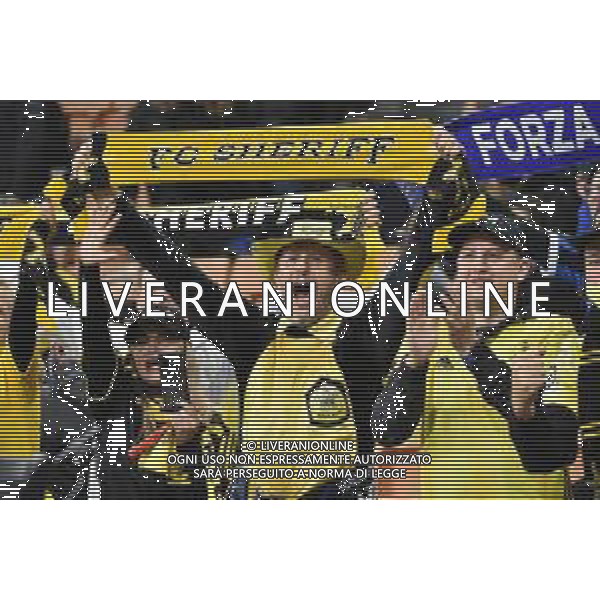 tifosi Sheriff Tiraspol Inter vs Sheriff Tiraspol UEFA Champions League fase a gironi 3a giornata - gruppo D Milano 19-10-2021 Stadio Giuseppe Meazza - San Siro foto Roberto Garavaglia/ag. Aldo Liverani sas /AGENZIA ALDO LIVERANI SAS