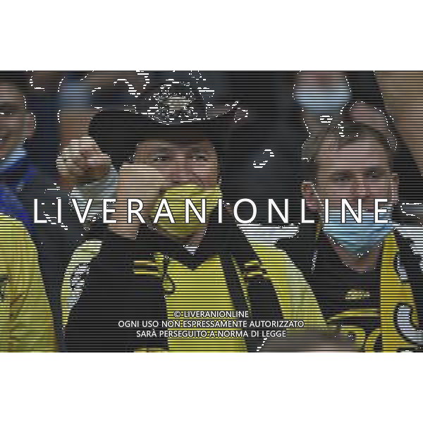 tifosi Sheriff Tiraspol Inter vs Sheriff Tiraspol UEFA Champions League fase a gironi 3a giornata - gruppo D Milano 19-10-2021 Stadio Giuseppe Meazza - San Siro foto Roberto Garavaglia/ag. Aldo Liverani sas /AGENZIA ALDO LIVERANI SAS