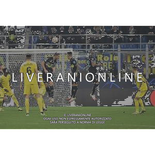 Sebastien Thill (Sheriff Tiraspol) segna il gol dell\'1 a 1 Inter vs Sheriff Tiraspol UEFA Champions League fase a gironi 3a giornata - gruppo D Milano 19-10-2021 Stadio Giuseppe Meazza - San Siro foto Roberto Garavaglia/ag. Aldo Liverani sas /AGENZIA ALDO LIVERANI SAS
