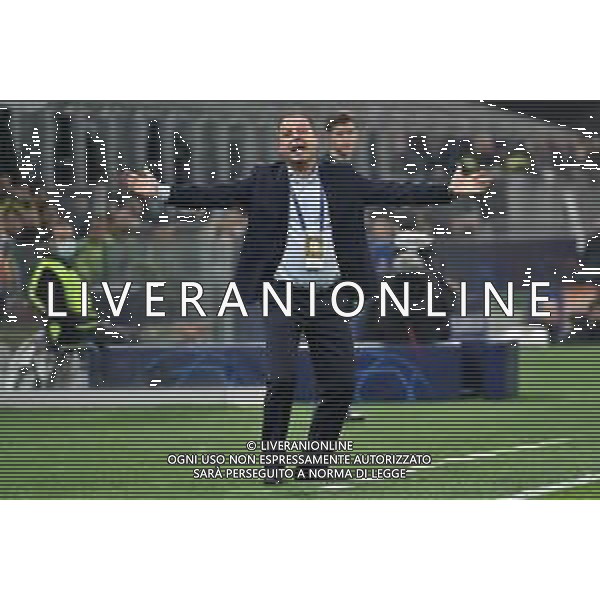 Yuriy Vernydub allenatore Sheriff Tiraspol Inter vs Sheriff Tiraspol UEFA Champions League fase a gironi 3a giornata - gruppo D Milano 19-10-2021 Stadio Giuseppe Meazza - San Siro foto Roberto Garavaglia/ag. Aldo Liverani sas