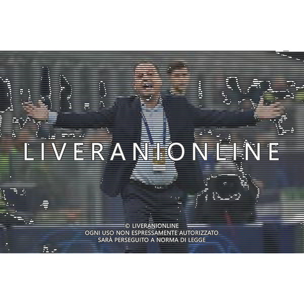 Yuriy Vernydub allenatore Sheriff Tiraspol Inter vs Sheriff Tiraspol UEFA Champions League fase a gironi 3a giornata - gruppo D Milano 19-10-2021 Stadio Giuseppe Meazza - San Siro foto Roberto Garavaglia/ag. Aldo Liverani sas