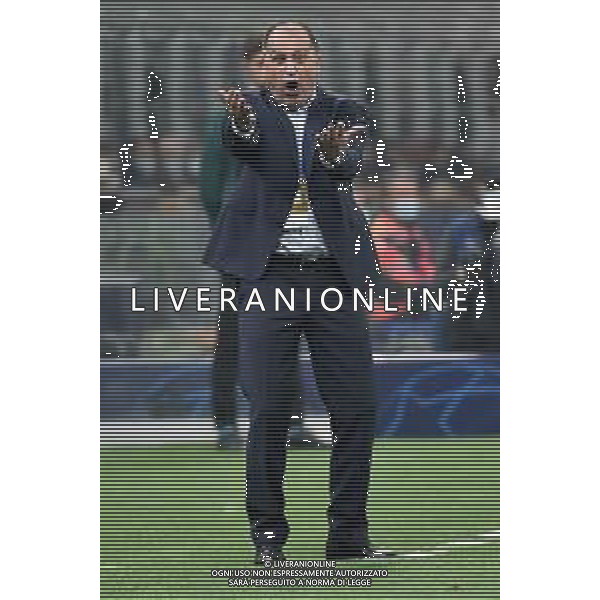 Yuriy Vernydub allenatore Sheriff Tiraspol Inter vs Sheriff Tiraspol UEFA Champions League fase a gironi 3a giornata - gruppo D Milano 19-10-2021 Stadio Giuseppe Meazza - San Siro foto Roberto Garavaglia/ag. Aldo Liverani sas