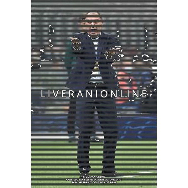 Yuriy Vernydub allenatore Sheriff Tiraspol Inter vs Sheriff Tiraspol UEFA Champions League fase a gironi 3a giornata - gruppo D Milano 19-10-2021 Stadio Giuseppe Meazza - San Siro foto Roberto Garavaglia/ag. Aldo Liverani sas