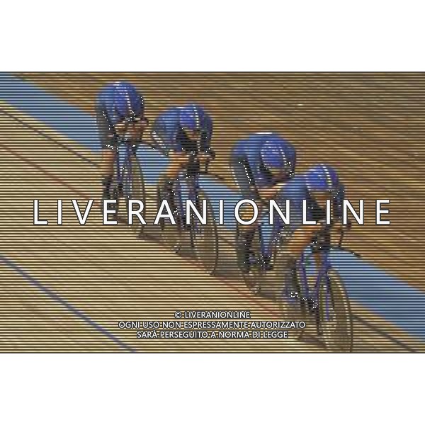20-10-2021 World Championships Elite Women Track; Giornata 01; 2021, Italia; Balsamo, Elisa; Alzini, Martina; Consonni, Chara; Fidanza, Martina; Roubaix; ©SIROTTI/AGENZIA ALDO LIVERANI SAS