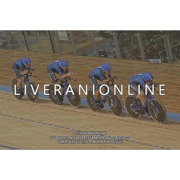 20-10-2021 World Championships Elite Women Track; Giornata 01; 2021, Italia; Balsamo, Elisa; Alzini, Martina; Consonni, Chara; Fidanza, Martina; Roubaix; ©SIROTTI/AGENZIA ALDO LIVERANI SAS