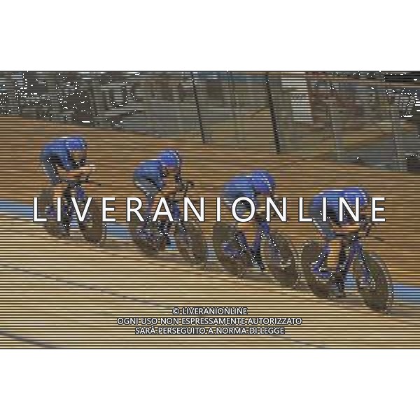 20-10-2021 World Championships Elite Women Track; Giornata 01; 2021, Italia; Balsamo, Elisa; Alzini, Martina; Consonni, Chara; Fidanza, Martina; Roubaix; ©SIROTTI/AGENZIA ALDO LIVERANI SAS