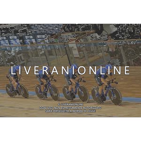 20-10-2021 World Championships Elite Women Track; Giornata 01; 2021, Italia; Balsamo, Elisa; Alzini, Martina; Consonni, Chara; Fidanza, Martina; Roubaix; ©SIROTTI/AGENZIA ALDO LIVERANI SAS