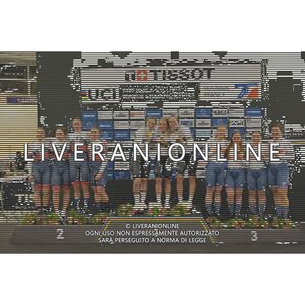 20-10-2021 World Championships Elite Women Track; Giornata 01; 2021, Germany; 2021, Russia; 2021, Great Britain; Roubaix; ©SIROTTI/AGENZIA ALDO LIVERANI SAS