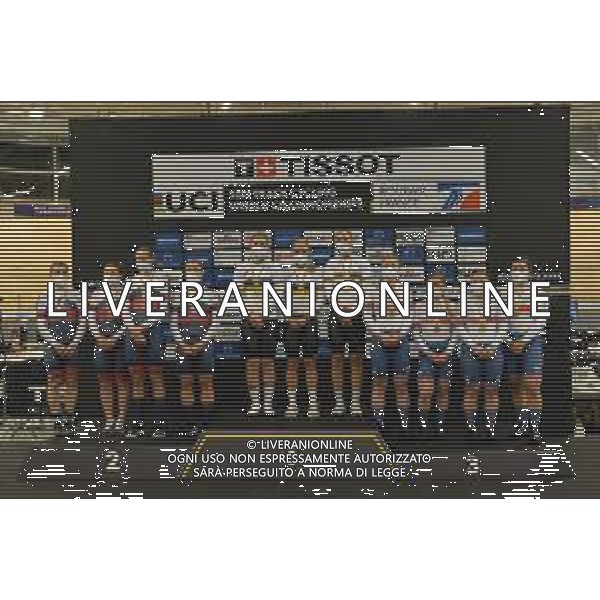 20-10-2021 World Championships Elite Women Track; Giornata 01; 2021, Germany; 2021, Russia; 2021, Great Britain; Roubaix; ©SIROTTI/AGENZIA ALDO LIVERANI SAS