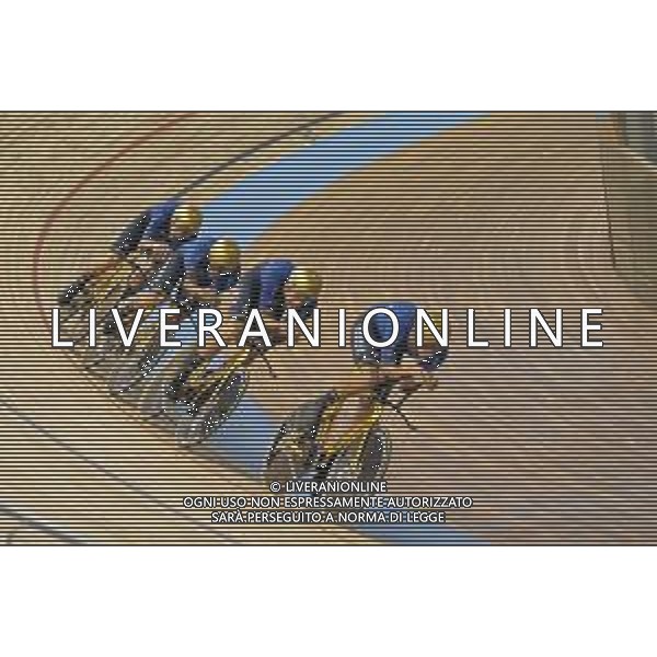 20-10-2021 World Championships Elite Track; Giornata 01; 2021, Italia; Consonni, Simone; Ganna, Filippo; Lamon, Francesco; Milan, Jonathan; Roubaix; ©SIROTTI/AGENZIA ALDO LIVERANI SAS