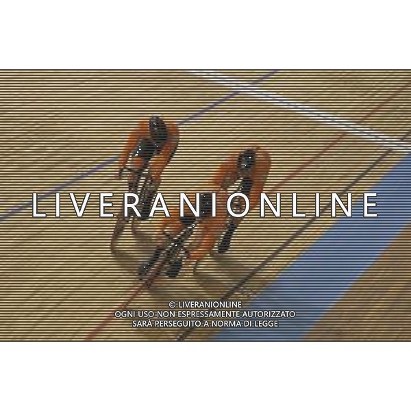 20-10-2021 World Championships Elite Track; Giornata 01; 2021, Olanda; Van Den Berg, Roy; Lavreysen, Harrie; Hoogland, Jeffrey; Roubaix; ©SIROTTI/AGENZIA ALDO LIVERANI SAS