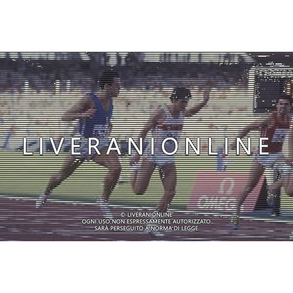 RETROSPETTIVA PIER FRANCESCO PAVONI ATLETICA NELLA FOTO PIER FRANCESCO PAVONI NELL\'ANNO 1982 AG ALDO LIVERANI SAS