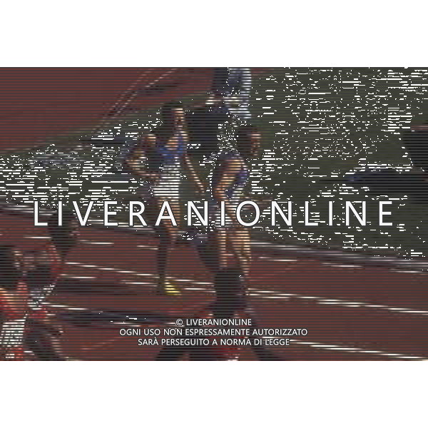 1983 HELSINKI CAMPIONATI DEL MONDO DI ATLETICA LEGGERA NELLA FOTO PIER FRANCESCO PAVONI CON PIETRO MENNEA STEFFETTA 4X4 AG ALDO LIVERANI SAS
