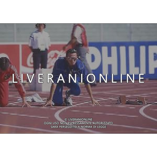RETROSPETTIVA PIER FRANCESCO PAVONI ATLETICA NELLA FOTO PIER FRANCESCO PAVONI AI MONDIALI DI ATLETICA A ROMA NELL\'ANNO 1987 AG ALDO LIVERANI SAS 