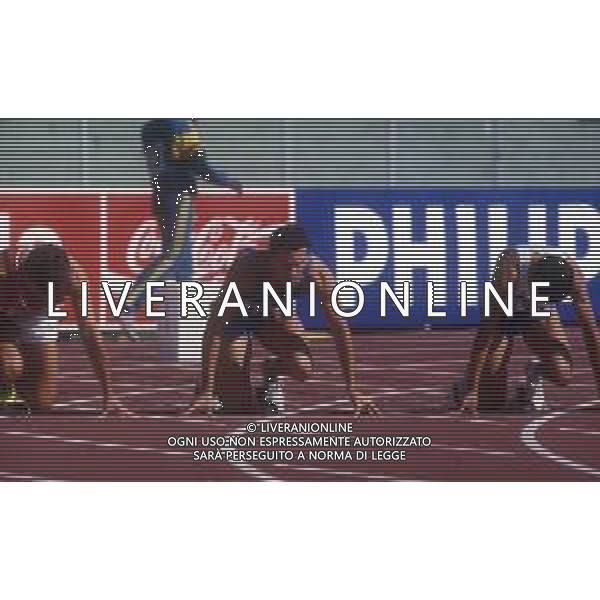 RETROSPETTIVA PIER FRANCESCO PAVONI ATLETICA NELLA FOTO PIER FRANCESCO PAVONI AI MONDIALI DI ATLETICA A ROMA NELL\'ANNO 1987 AG ALDO LIVERANI SAS 