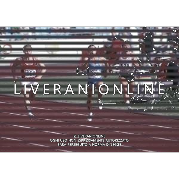 RETROSPETTIVA PIER FRANCESCOPAVONI ATLETICA NELLA FOTO PIER FRANCESCO PAVONI NELL\'ANNO 1988 OLIMPIADI DI SEUL AG ALDO LIVERANI SAS