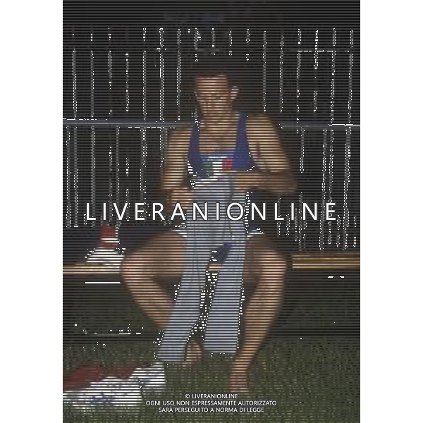 RETROSPETTIVA PIER FRANCESCOPAVONI ATLETICA NELLA FOTO PIER FRANCESCO PAVONI NELL\'ANNO 1990 AG ALDO LIVERANI SAS    