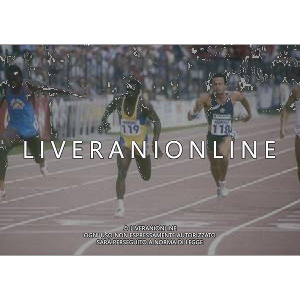 RETROSPETTIVA PIER FRANCESCO PAVONI ATLETICA NELLA FOTO PIER FRANCESCO PAVONI AG ALDO LIVERANI SAS
