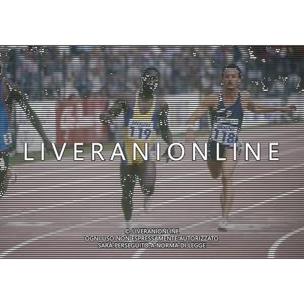 RETROSPETTIVA PIER FRANCESCO PAVONI ATLETICA NELLA FOTO PIER FRANCESCO PAVONI AG ALDO LIVERANI SAS