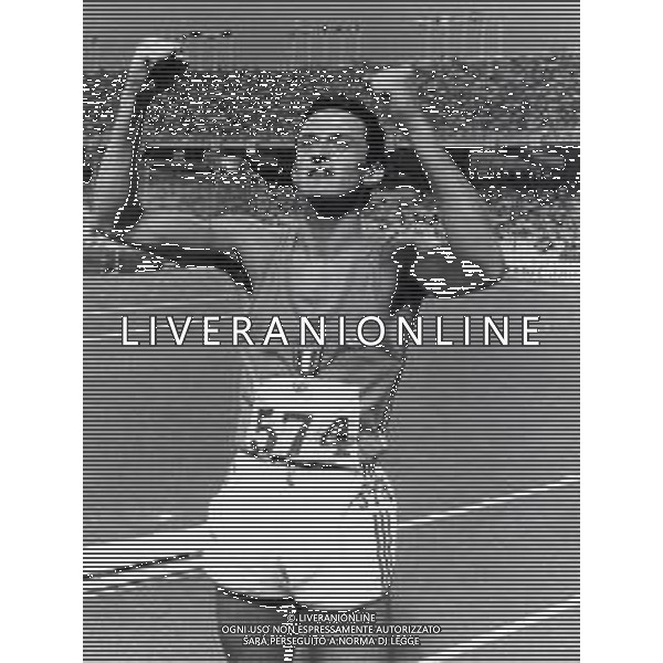 RETROSPETTIVA PIER FRANCESCO PAVONI ATLETICA NELLA FOTO PIER FRANCESCO PAVONI AG ALDO LIVERANI SAS