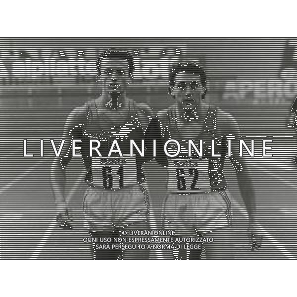 RETROSPETTIVA PIER FRANCESCO PAVONI ATLETICA NELLA FOTO PIER FRANCESCO PAVONI CON STEFANO TILLI AG ALDO LIVERANI SAS