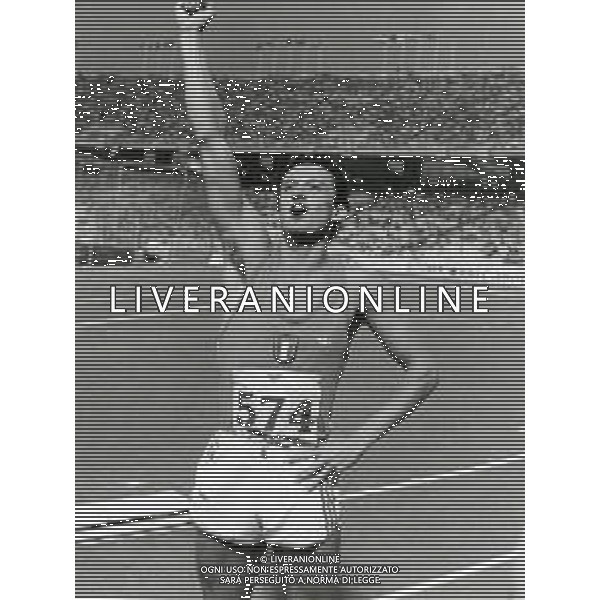 RETROSPETTIVA PIER FRANCESCO PAVONI ATLETICA NELLA FOTO PIER FRANCESCO PAVONI AG ALDO LIVERANI SAS