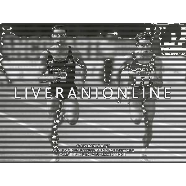 RETROSPETTIVA PIER FRANCESCO PAVONI ATLETICA NELLA FOTO PIER FRANCESCO PAVONI CON STEFANO TILLI AG ALDO LIVERANI SAS