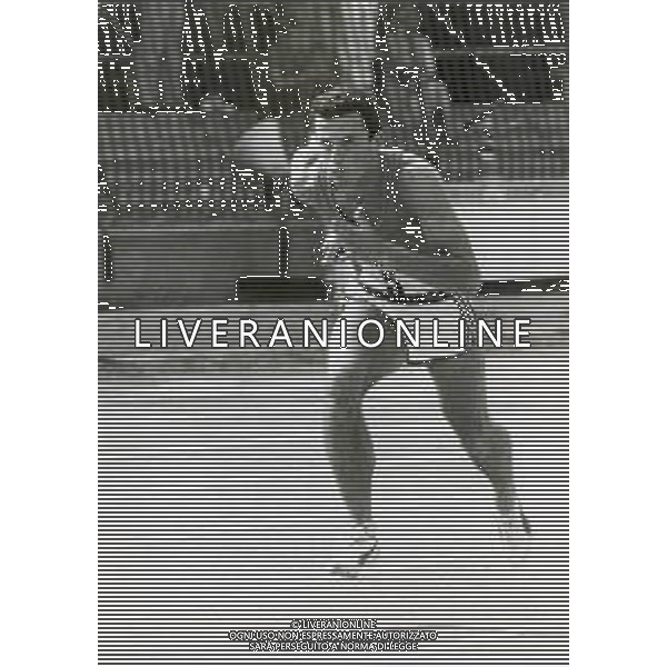 RETROSPETTIVA PIER FRANCESCO PAVONI ATLETICA NELLA FOTO PIER FRANCESCO PAVONI AG ALDO LIVERANI SAS