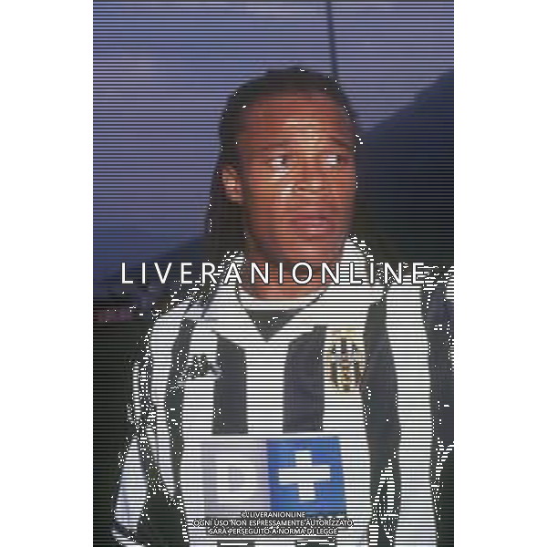 RETROSPETTIVA EDGAR DAVIDS CALCIATORE NELLA FOTO EDGAR DAVIDS CON LA MAGLIA DELLA JUVENTUS AG ALDO LIVERANI SAS
