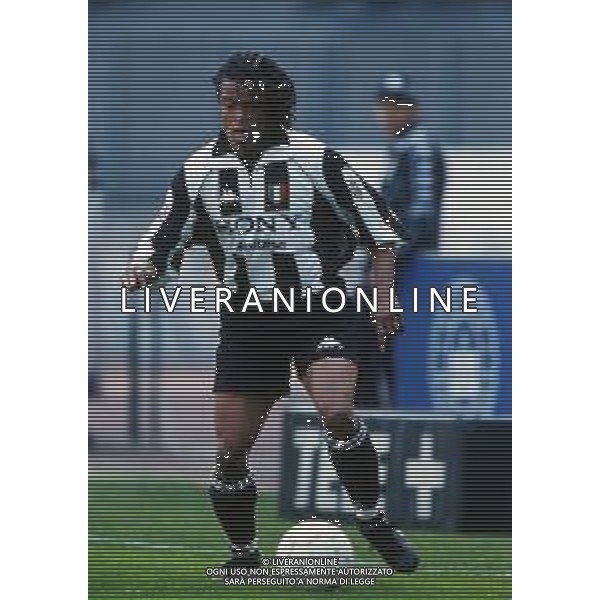RETROSPETTIVA EDGAR DAVIDS CALCIATORE NELLA FOTO EDGAR DAVIDS CON LA MAGLIA DELLA JUVENTUS AG ALDO LIVERANI SAS