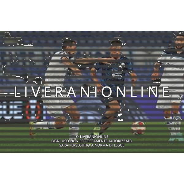 Lazio vs Marsiglia Europa League - 3 giornata Stadio Olimpico - Roma 21-10-2021 nella foto Acerbi e Under FOTO FEDERICO GAETANO-AG ALDO LIVERANI SAS