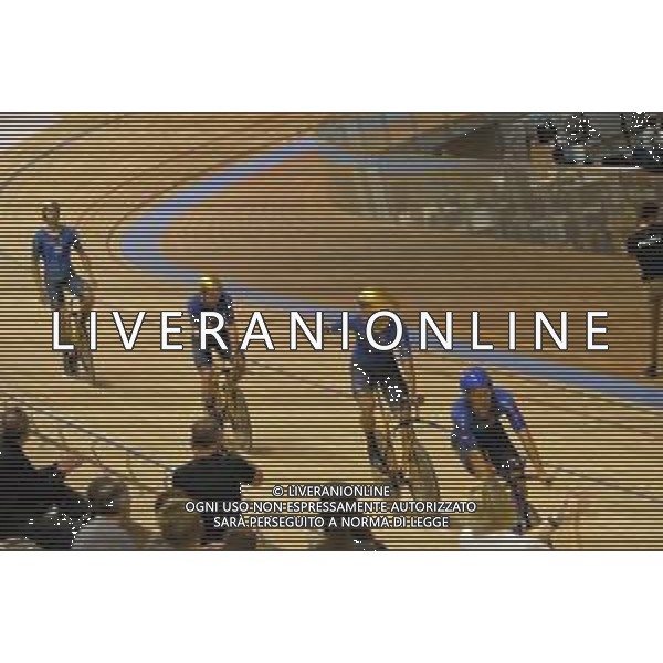 21-10-2021 World Championships Elite Track; Giornata 02; 2021, Italia; Ganna, Filippo; Consonni, Simone; Milan, Jonathan; Bertazzo, Liam; Roubaix; ©SIROTTI/AG. ALDO LIVERANI SAS