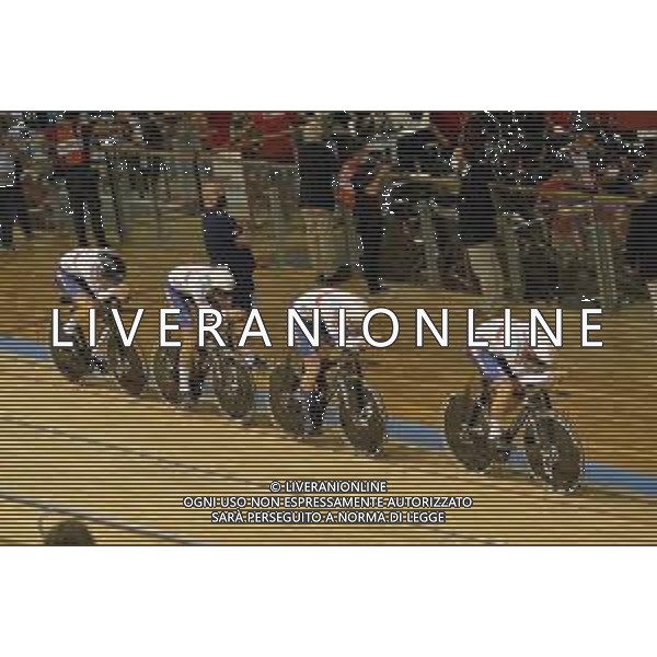 21-10-2021 World Championships Elite Track; Giornata 02; 2021, Great Britain; Hayter, Ethan; Vernon, Ethan; Tanfield, Charlie; Wood, Oliver; Roubaix; ©SIROTTI/AG. ALDO LIVERANI SAS