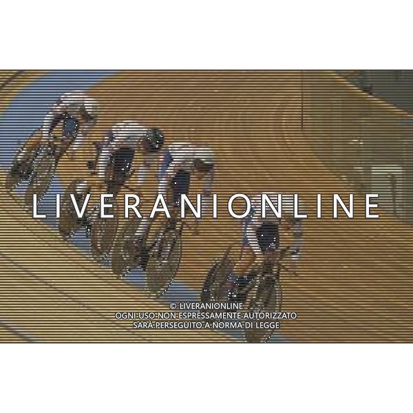 21-10-2021 World Championships Elite Track; Giornata 02; 2021, Great Britain; Hayter, Ethan; Vernon, Ethan; Tanfield, Charlie; Wood, Oliver; Roubaix; ©SIROTTI/AG. ALDO LIVERANI SAS