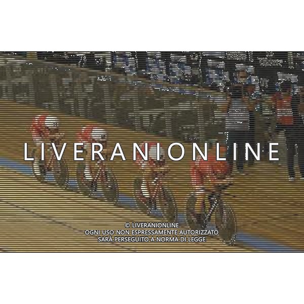 21-10-2021 World Championships Elite Track; Giornata 02; 2021, Danimarca; Malmberg, Matias; Hansen, Tobias; Bevort, Carl-frederik; Pedersen, Rasmus; Roubaix; ©SIROTTI/AG. ALDO LIVERANI SAS