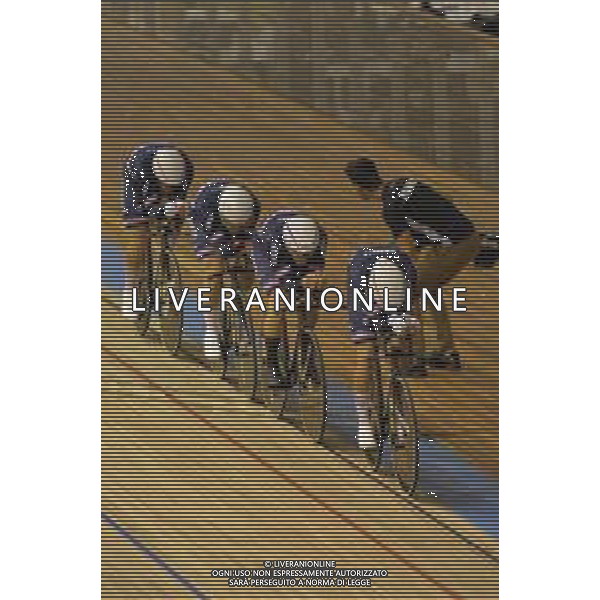 21-10-2021 World Championships Elite Track; Giornata 02; 2021, France; Boudat, Thomas; Denis, Thomas; Tabellion, Valentin; Thomas, Benjamin; Roubaix; ©SIROTTI/AG. ALDO LIVERANI SAS