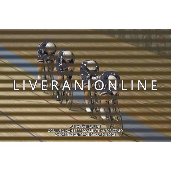 21-10-2021 World Championships Elite Track; Giornata 02; 2021, France; Boudat, Thomas; Denis, Thomas; Tabellion, Valentin; Thomas, Benjamin; Roubaix; ©SIROTTI/AG. ALDO LIVERANI SAS