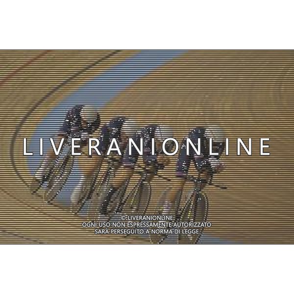 21-10-2021 World Championships Elite Track; Giornata 02; 2021, France; Boudat, Thomas; Denis, Thomas; Tabellion, Valentin; Thomas, Benjamin; Roubaix; ©SIROTTI/AG. ALDO LIVERANI SAS