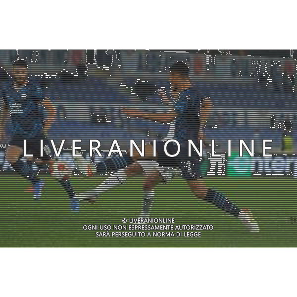 Lazio vs Marsiglia Europa League - 3 giornata Stadio Olimpico - Roma 21-10-2021 nella foto Immobile e Kamara FOTO FEDERICO GAETANO-AG ALDO LIVERANI SAS