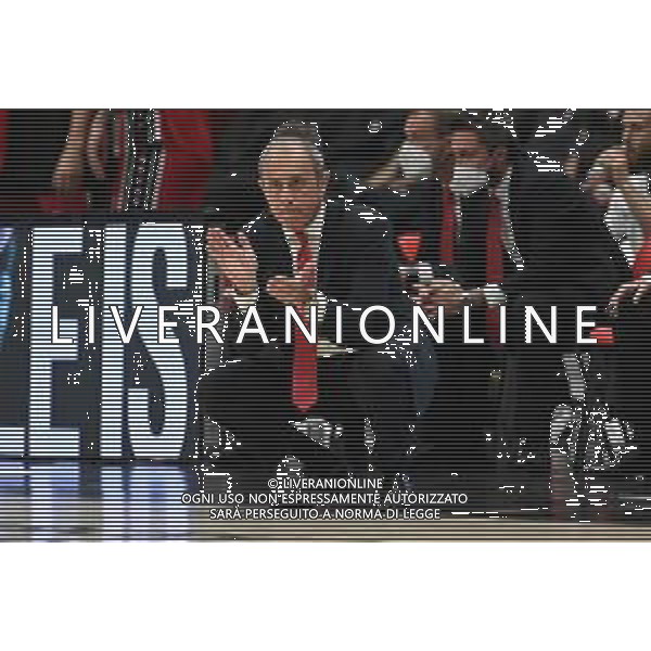 © TVRG Ettore Messina allenatore Milano AX Armani Exchange Milano vs LDLC ASVEL Lyon-Villeurbanne Turkish Ailines EuroLeague - 5a giornata regular season Assago (MI) 21-10-2021 Mediolanum Forum foto Roberto Garavaglia/ag. Aldo Liverani sas/AG. ALDO LIVERANI SAS