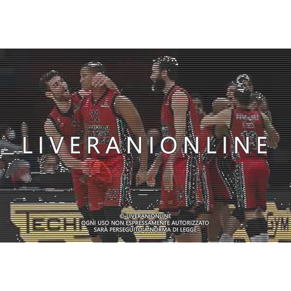 © TVRG esultanza finale Milano AX Armani Exchange Milano vs LDLC ASVEL Lyon-Villeurbanne Turkish Ailines EuroLeague - 5a giornata regular season Assago (MI) 21-10-2021 Mediolanum Forum foto Roberto Garavaglia/ag. Aldo Liverani sas/AGENZIA ALDO LIVERANI SAS