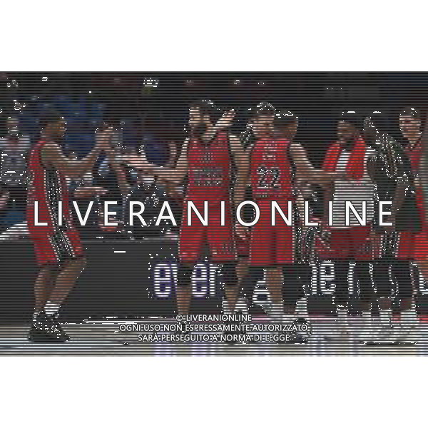 ¬© TVRG esultanza finale Milano AX Armani Exchange Milano vs LDLC ASVEL Lyon-Villeurbanne Turkish Ailines EuroLeague - 5a giornata regular season Assago (MI) 21-10-2021 Mediolanum Forum foto Roberto Garavaglia/ag. Aldo Liverani sas/AGENZIA ALDO LIVERANI SAS