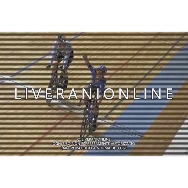 21-10-2021 World Championships Elite Women Track; Giornata 02; 2021, Italia; 2021, Belgium; Paternoster, Letizia; Kopecky, Lotte; Roubaix; ©SIROTTI/AGENZIA ALDO LIVERANI SAS