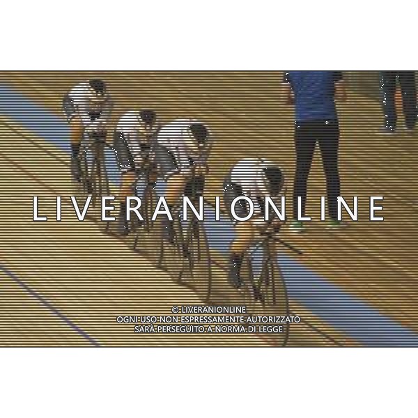 21-10-2021 World Championships Elite Women Track; Giornata 02; 2021, Germany; Brausse, Franziska; Brennauer, Lisa; Suessemilch, Laura; Kroger, Mieke; Roubaix; ©SIROTTI/AGENZIA ALDO LIVERANI SAS