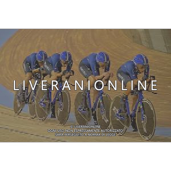21-10-2021 World Championships Elite Women Track; Giornata 02; 2021, Italia; Alzini, Martina; Balsamo, Elisa; Consonni, Chiara; Fidanza, Martina; Roubaix; ©SIROTTI/AGENZIA ALDO LIVERANI SAS
